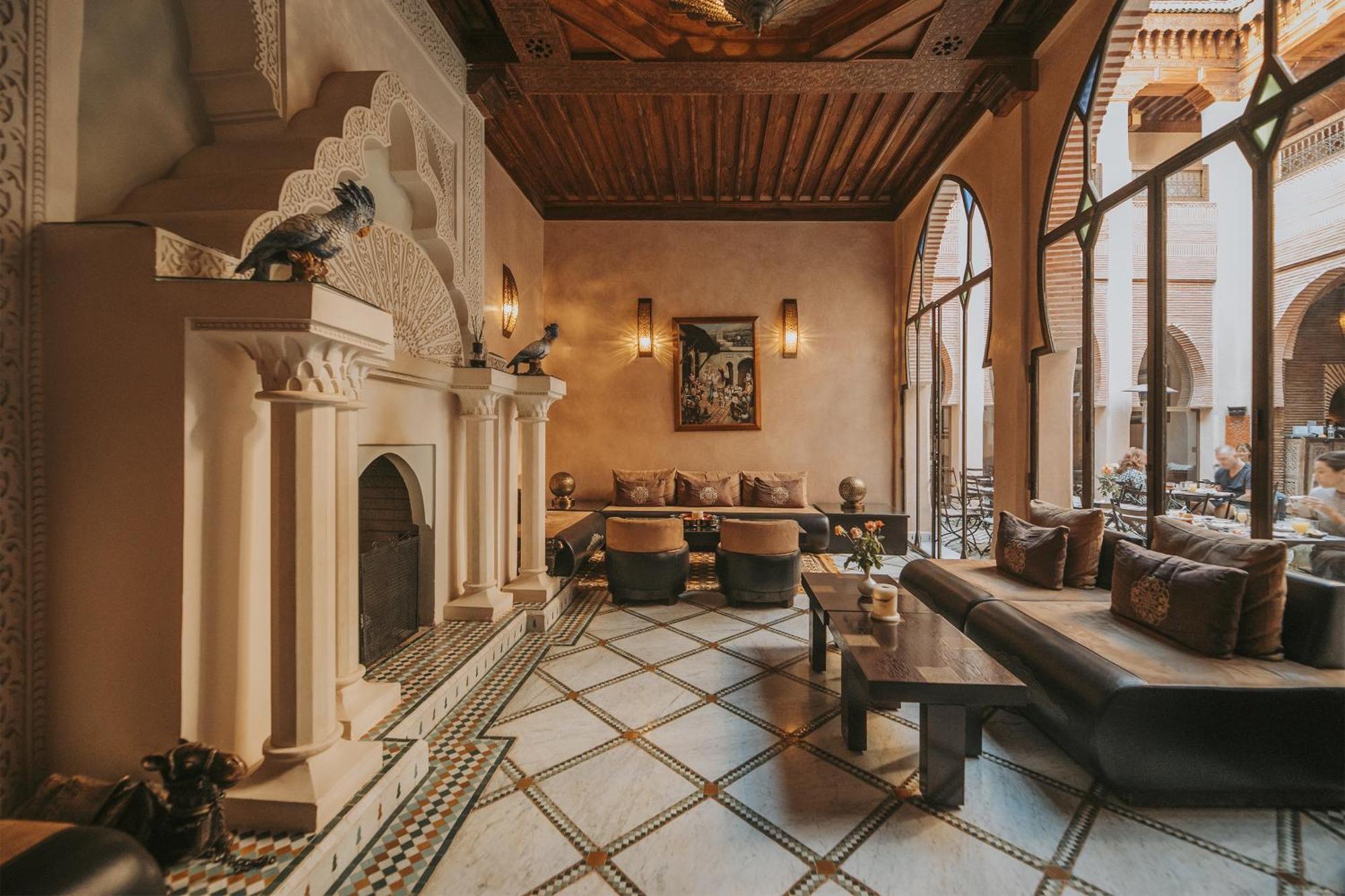 Riad Le Perroquet Bleu Suites & Spa Marakeş Dış mekan fotoğraf