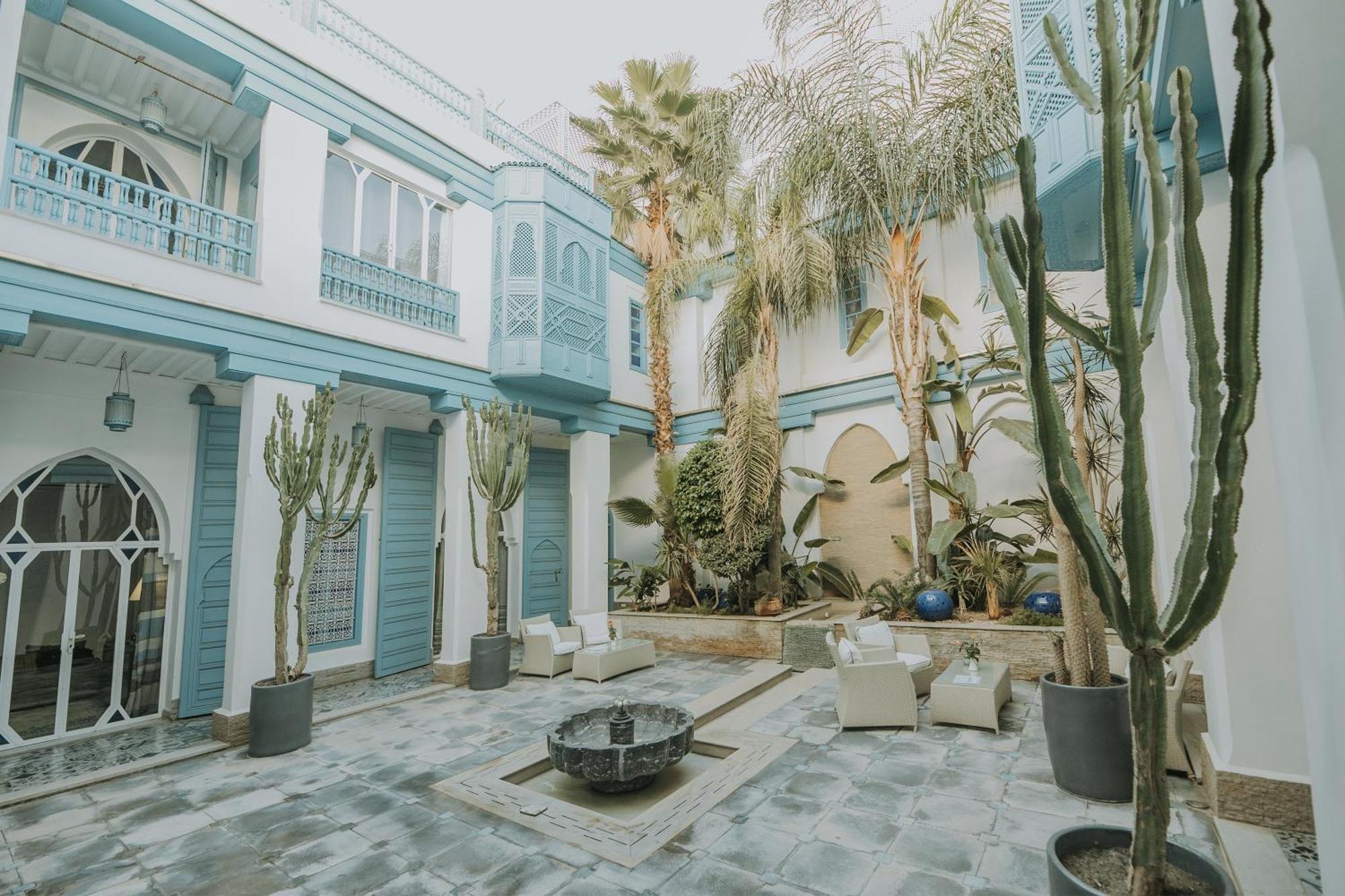 Riad Le Perroquet Bleu Suites & Spa Marakeş Dış mekan fotoğraf