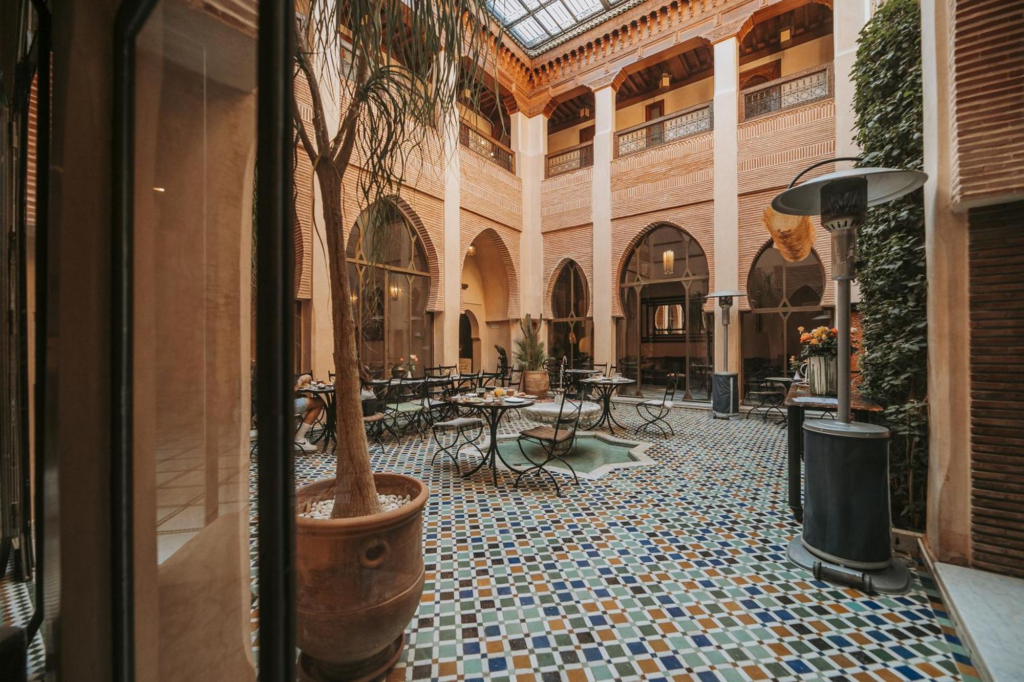 Riad Le Perroquet Bleu Suites & Spa Marakeş Dış mekan fotoğraf