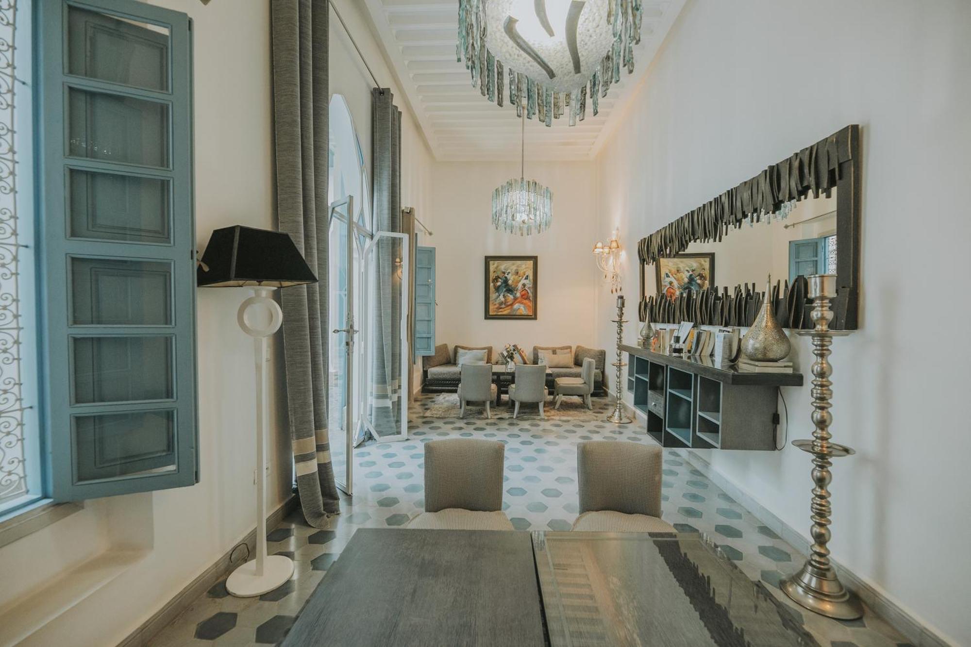 Riad Le Perroquet Bleu Suites & Spa Marakeş Dış mekan fotoğraf