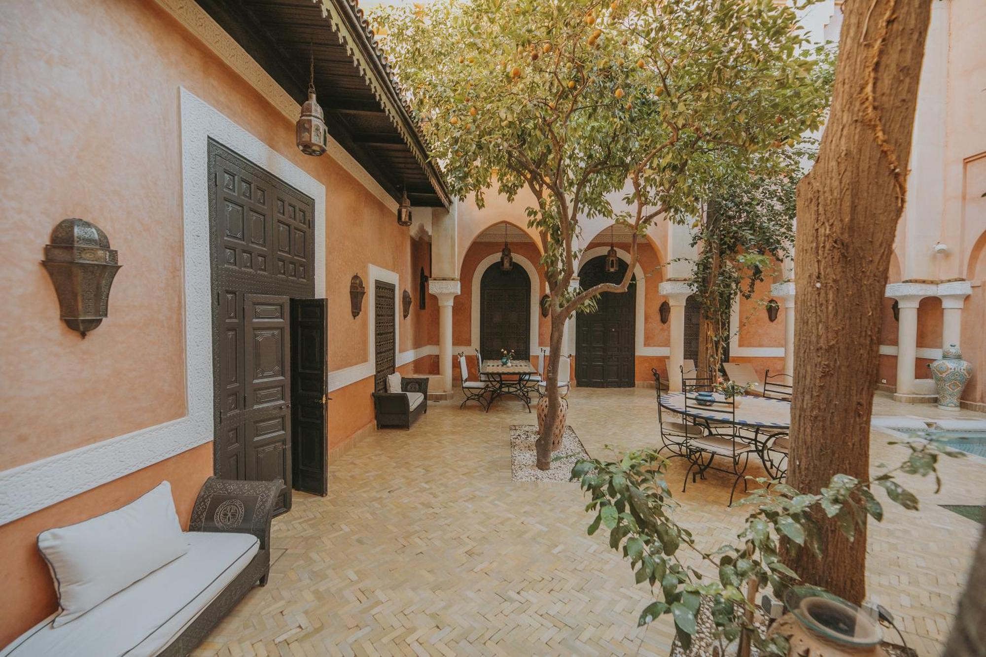 Riad Le Perroquet Bleu Suites & Spa Marakeş Dış mekan fotoğraf