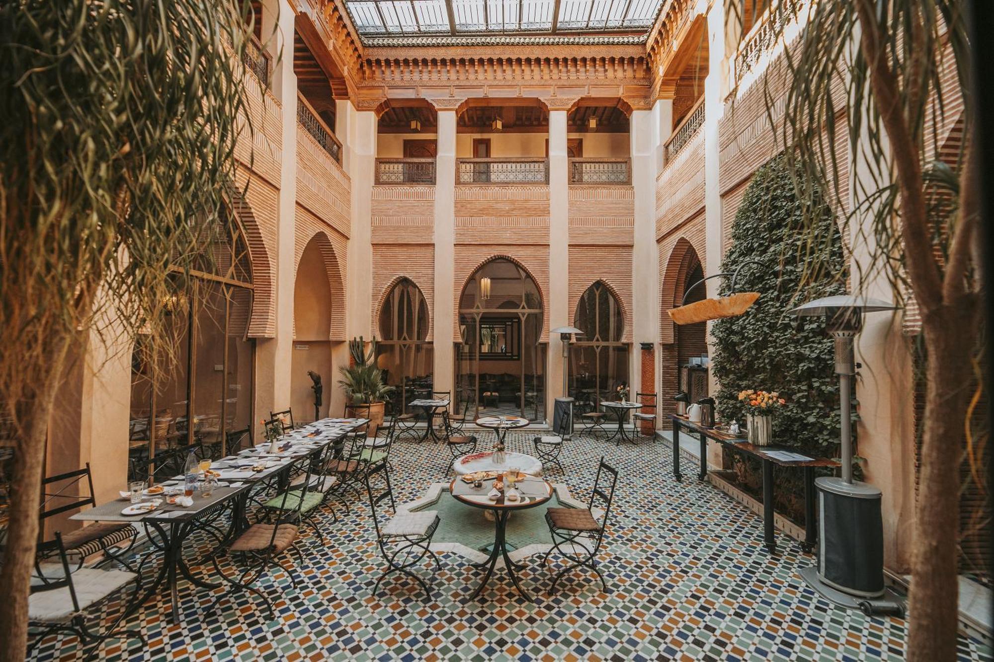Riad Le Perroquet Bleu Suites & Spa Marakeş Dış mekan fotoğraf