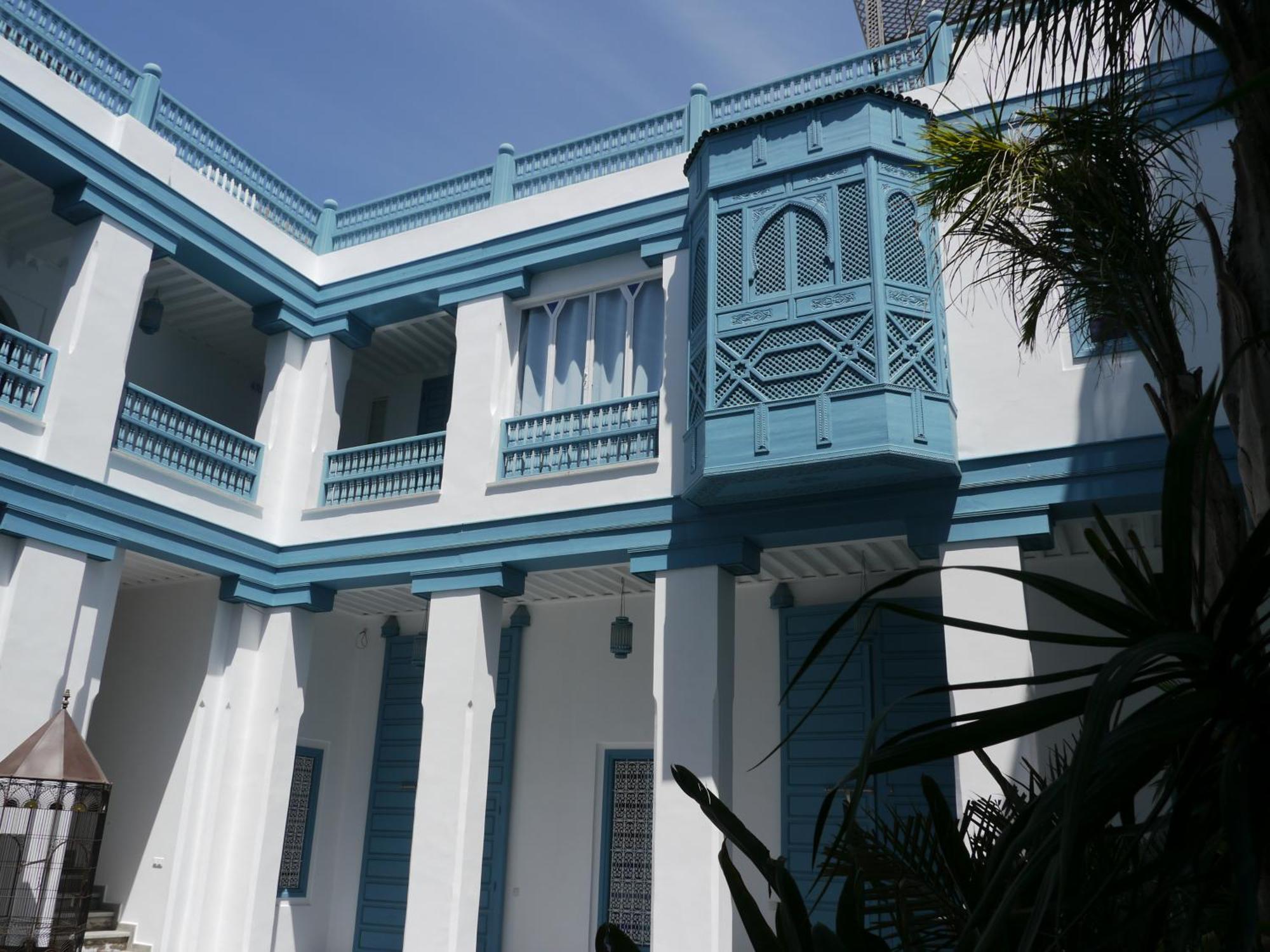 Riad Le Perroquet Bleu Suites & Spa Marakeş Dış mekan fotoğraf