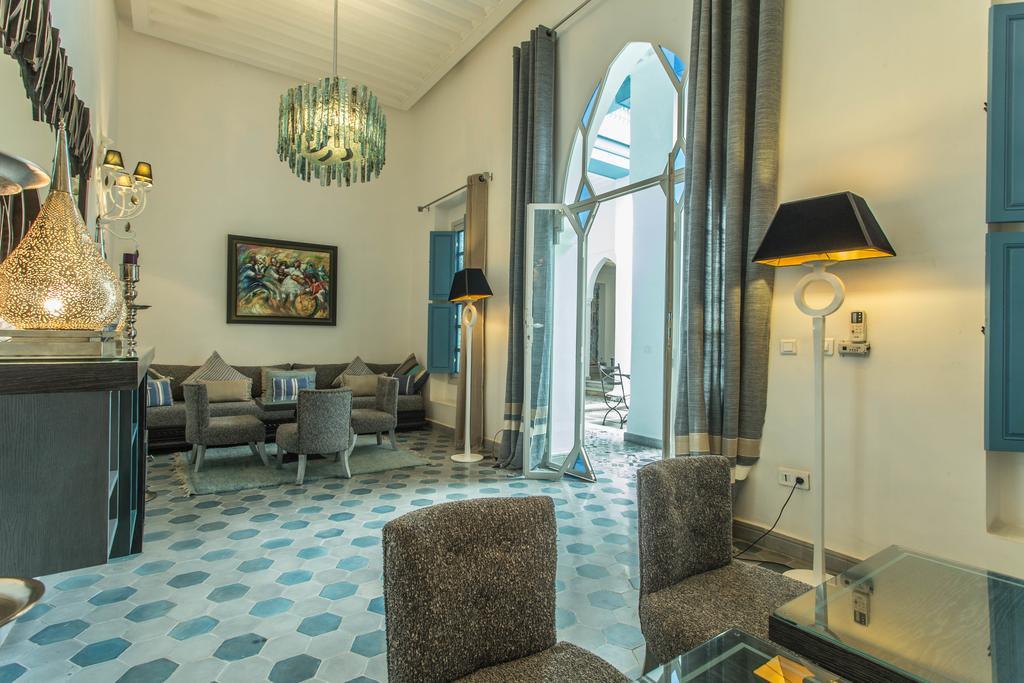 Riad Le Perroquet Bleu Suites & Spa Marakeş Dış mekan fotoğraf