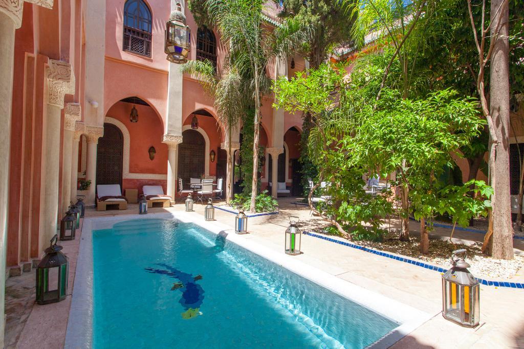 Riad Le Perroquet Bleu Suites & Spa Marakeş Dış mekan fotoğraf